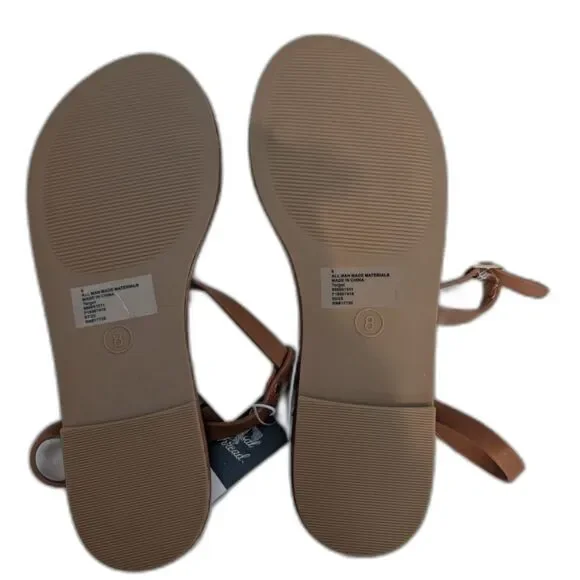 Women's Mildred Tan Sandals -Universal Thread- Size 8 - Picture 6 of 6